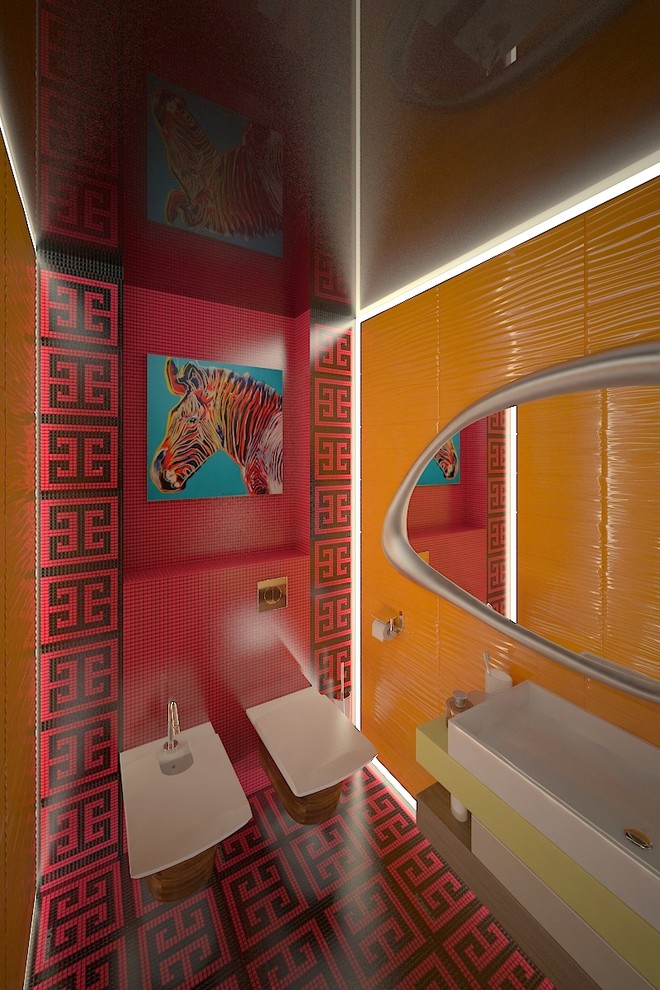 Яркая квартира, для яркой натуры