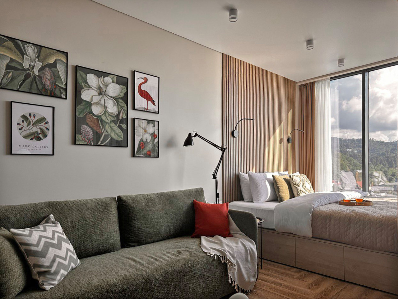 Студия под аренду на берегу моря в Грузии