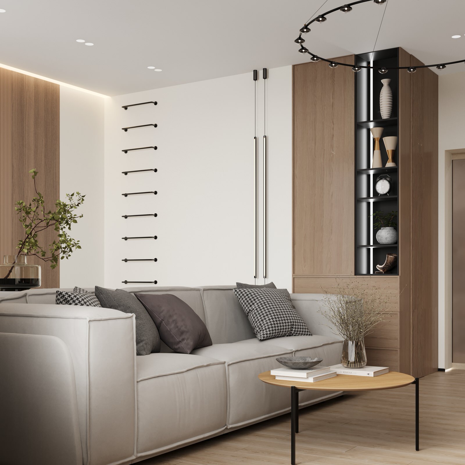 3 этаж частного жилого дома. Гостиная.