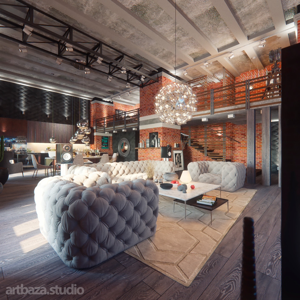 Дизайн интерьера в стиле лофт