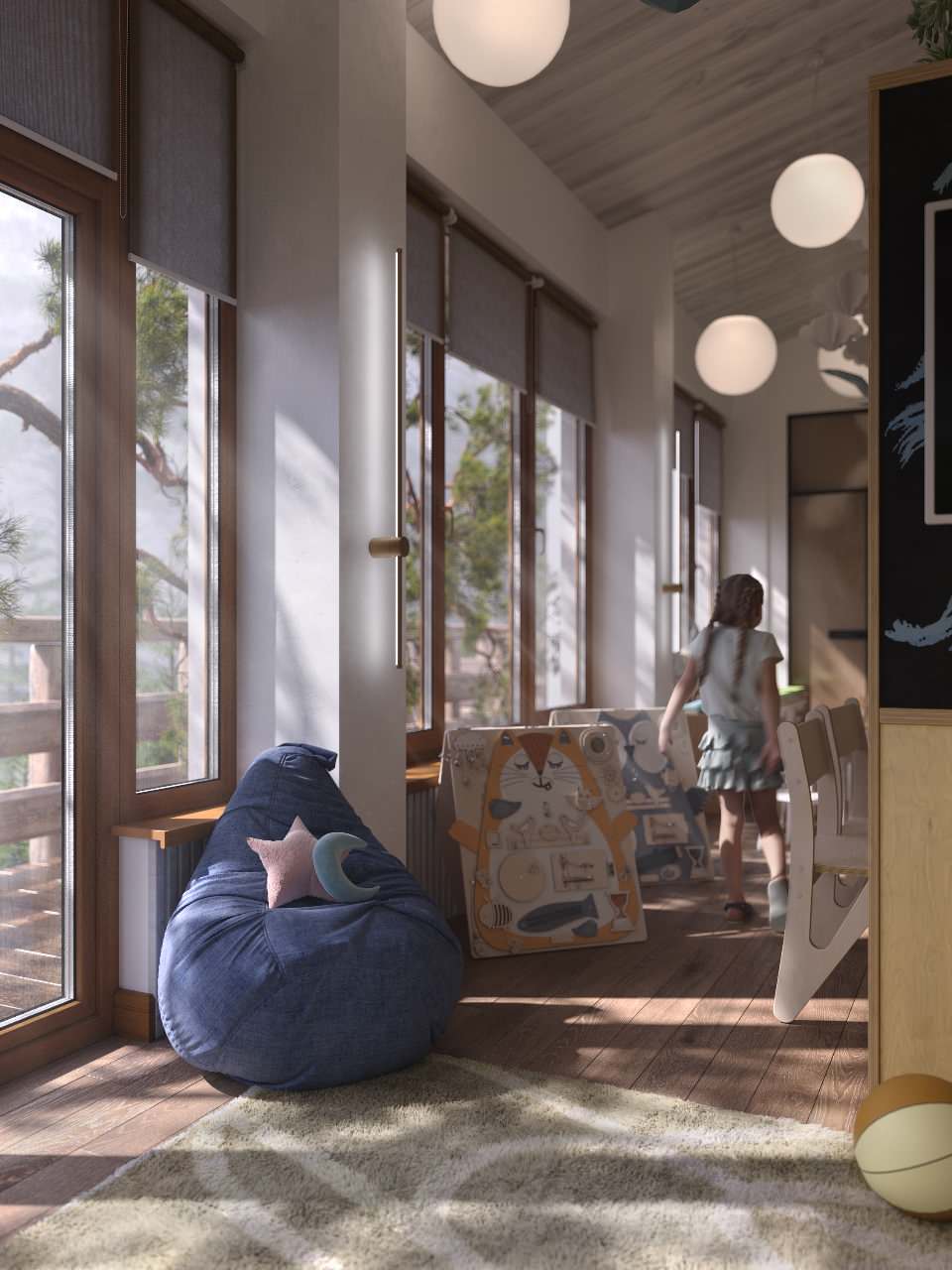 Лесная ривьера, Дюны