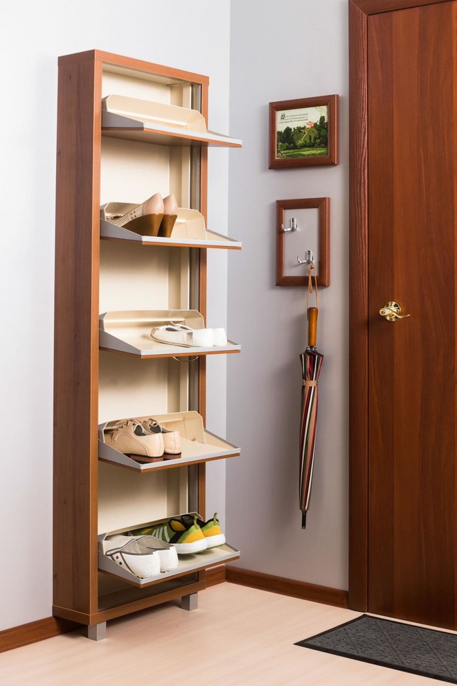 Обувные шкафы серии ЛЮКС 5 секций