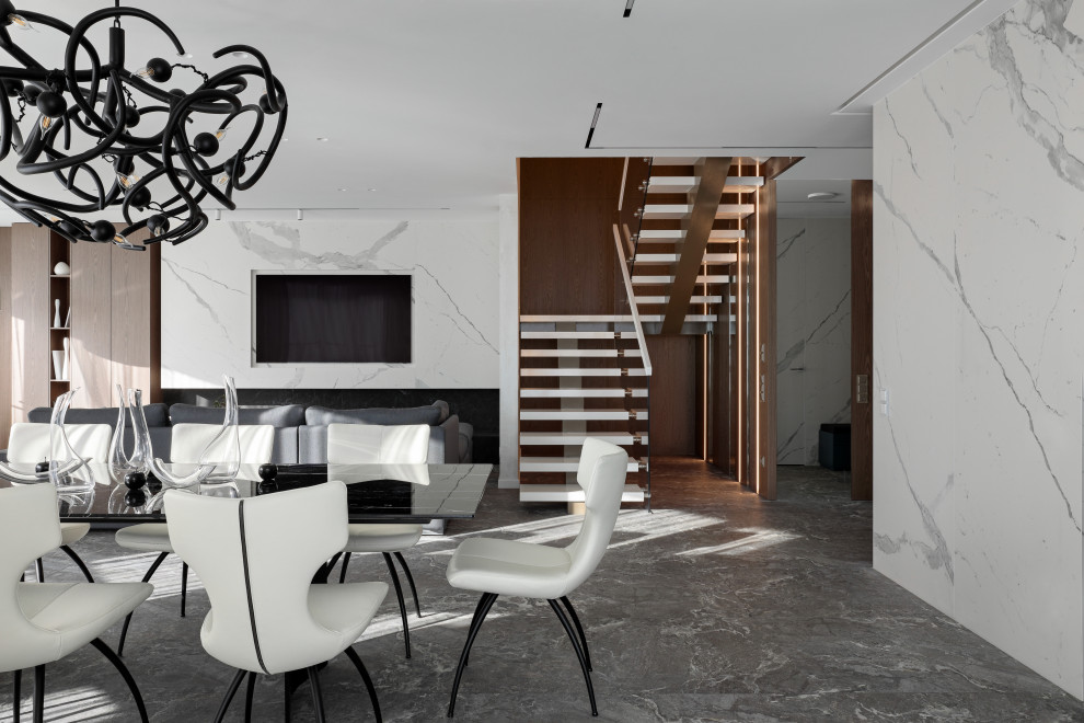 Двухуровневая квартира в пригороде Санкт-Петербурга