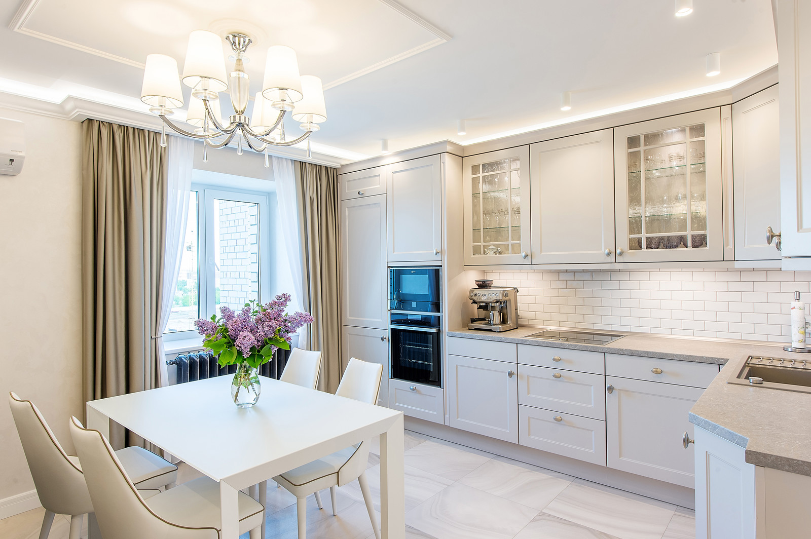 "Американская классика" реализация интерьера.