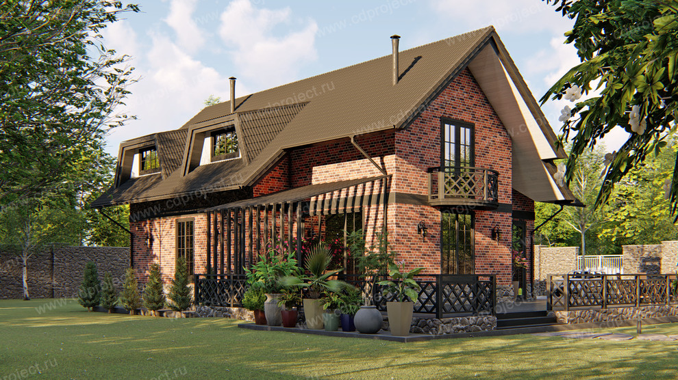 Проект загородного дома на Суходольском озере