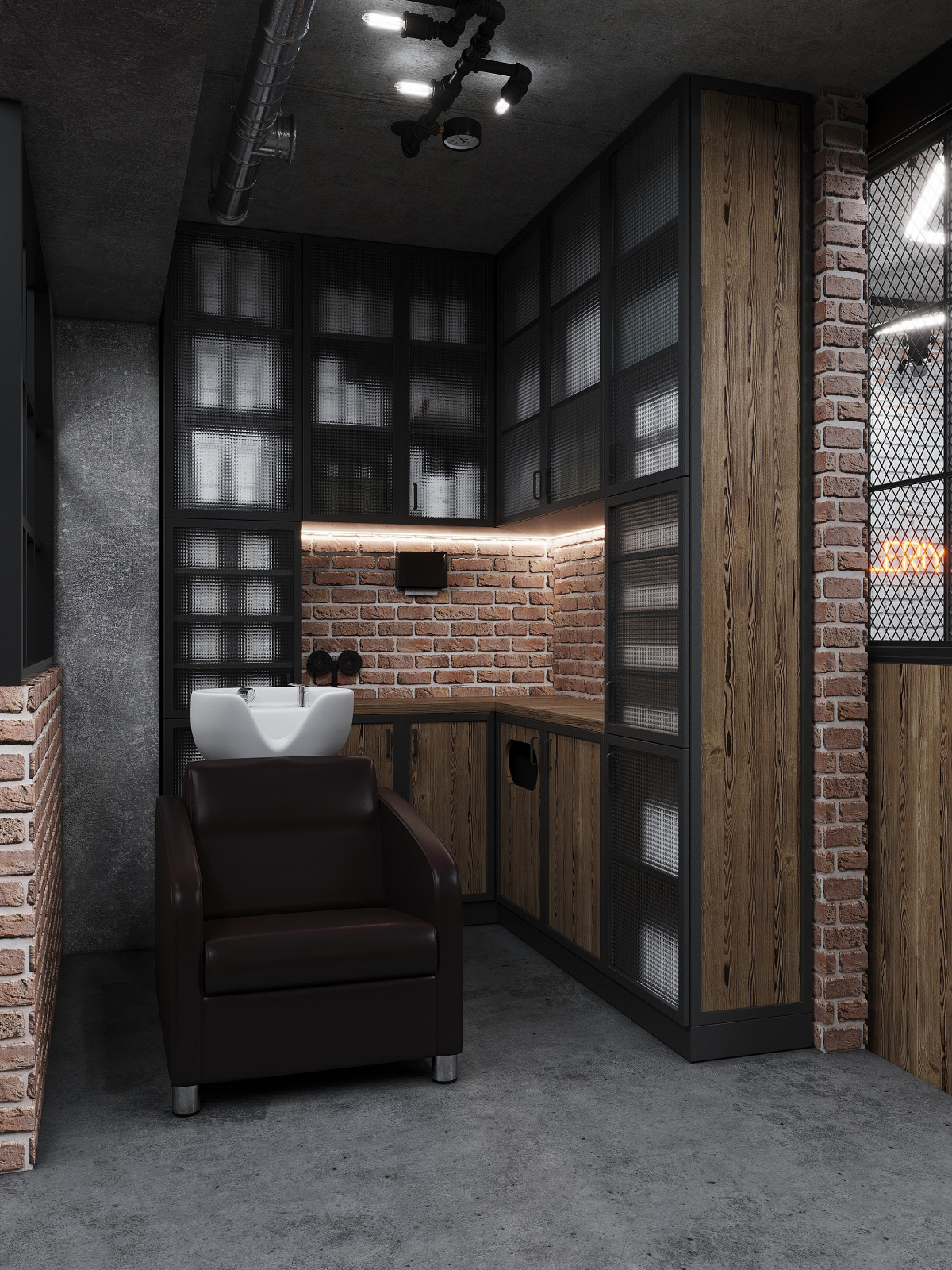 Дизайн барбершопа