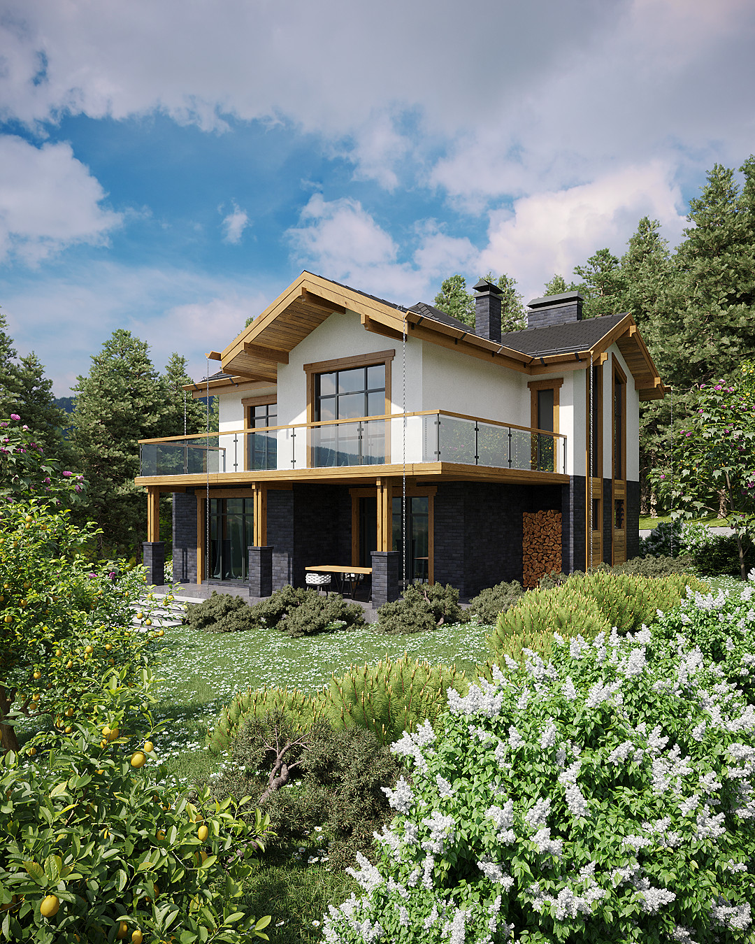 Обложка проекта: Коттеджный поселок. г.Сочи