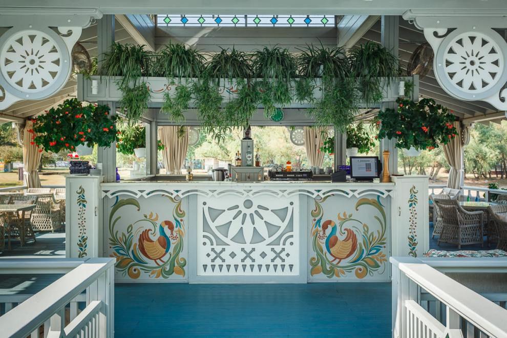 Обложка проекта: Летняя веранда Пристань для частных