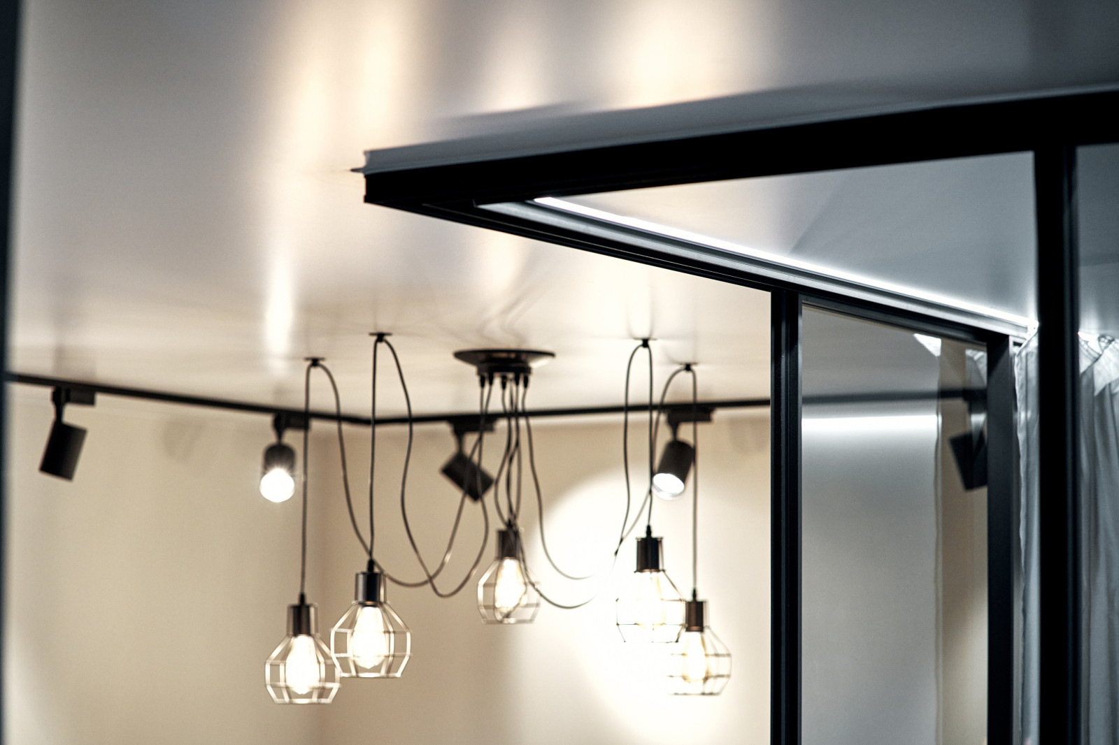 Угловая интерьерная перегородка raumplus