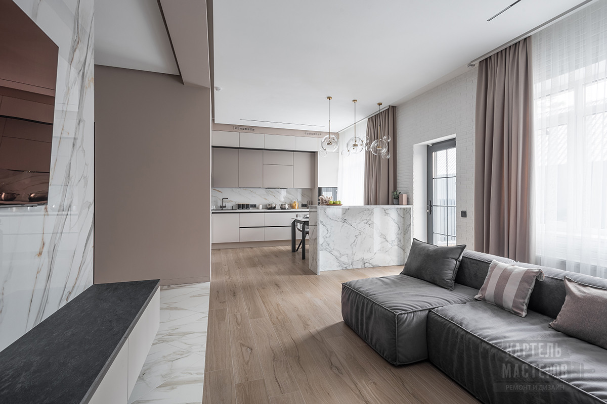 Обложка проекта: Ремонт таунхауса Дмитров