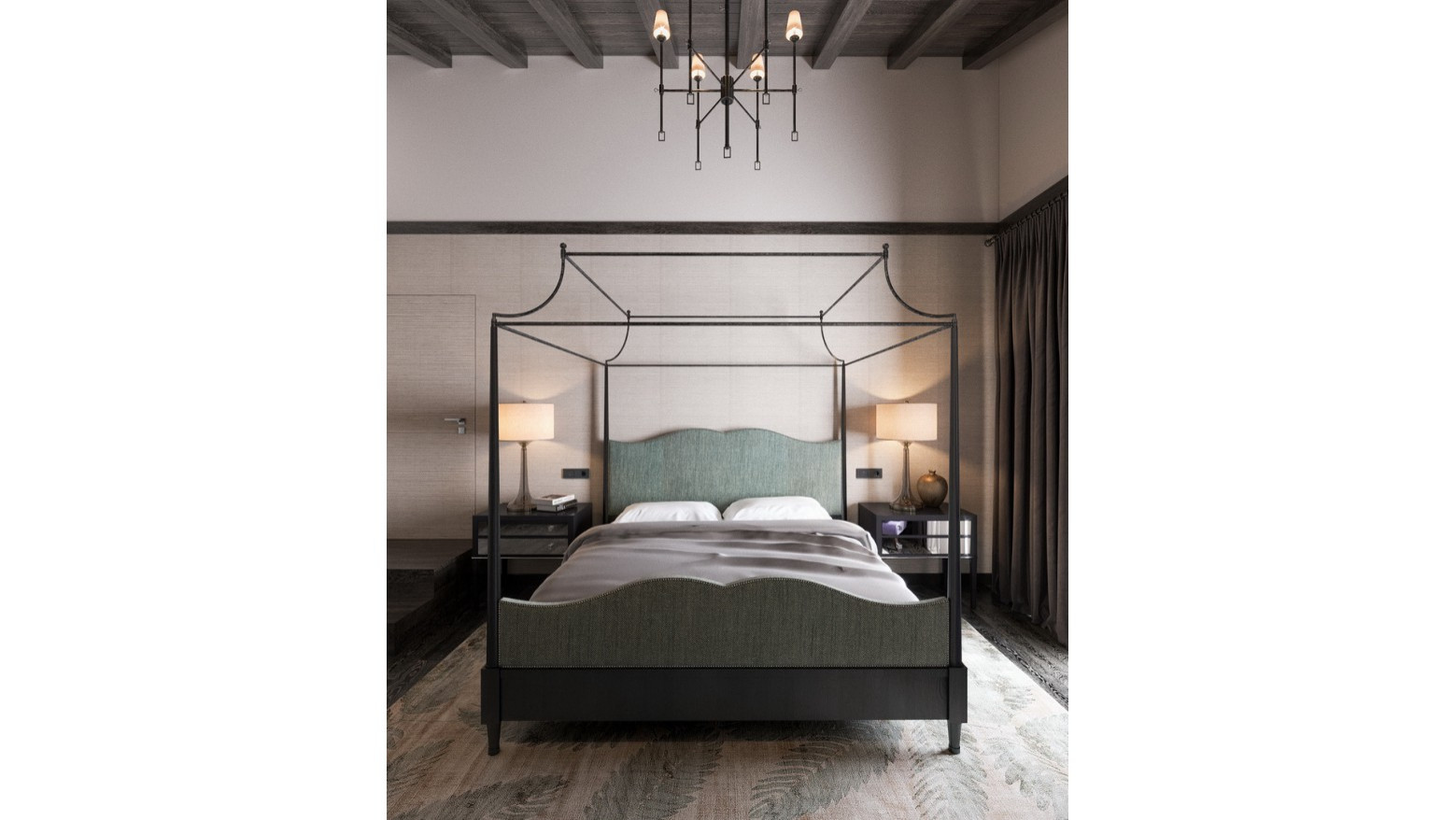 Для дружной семьи. Дизайн-проект интерьера двухэтажного частного дома.