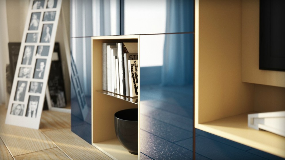 Визуализация Гостиная Diamond ОГОГО Обстановочка