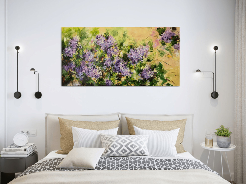 Обложка проекта: Спальня - Дизайн интерьера - Картины художницы Дианы Маливани (1)