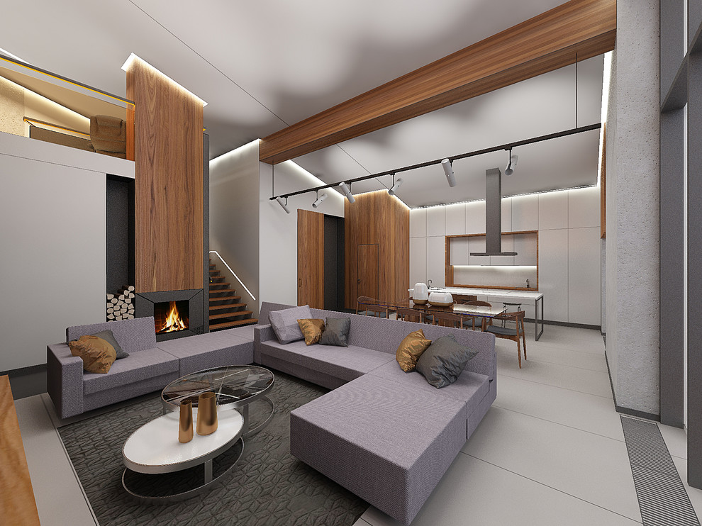 Дом – ландшафт.