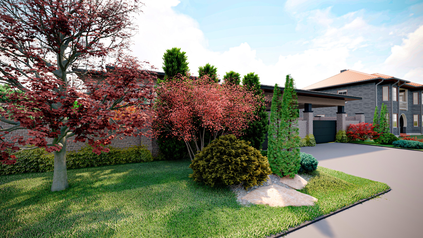 Проект ландшафта в Краснодаре