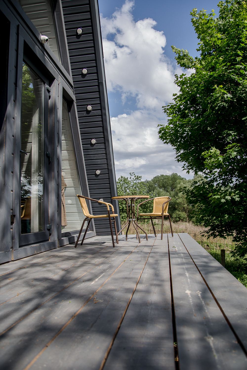 Обложка проекта: А-фрейм дом