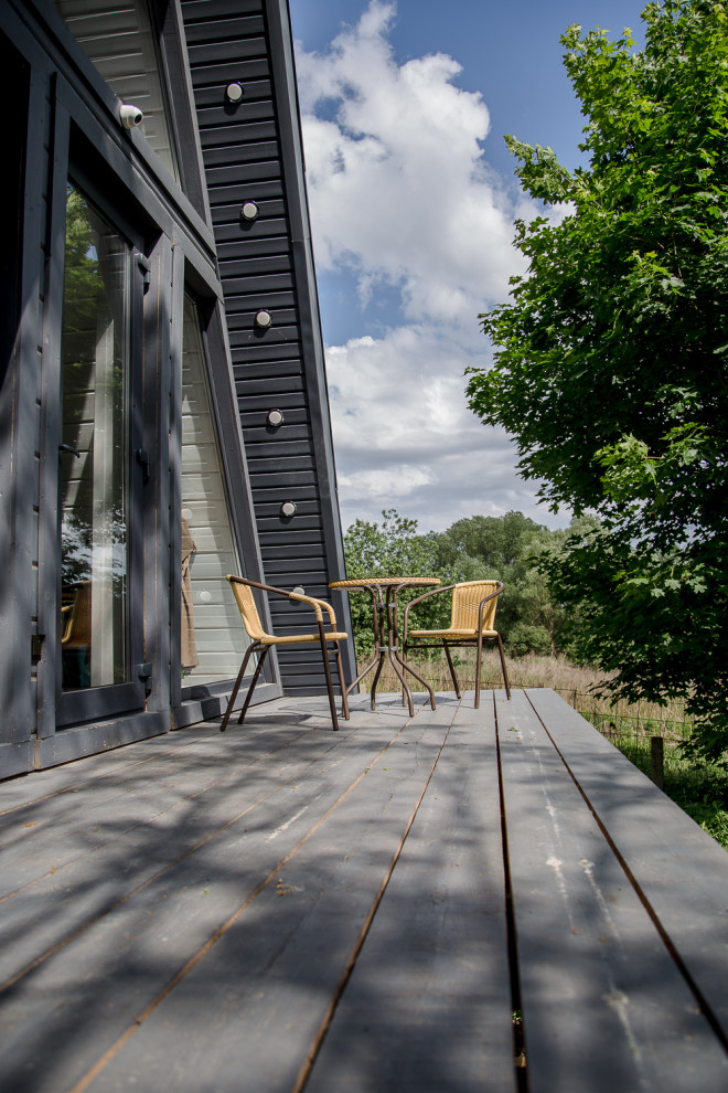 Обложка проекта: А-фрейм дом