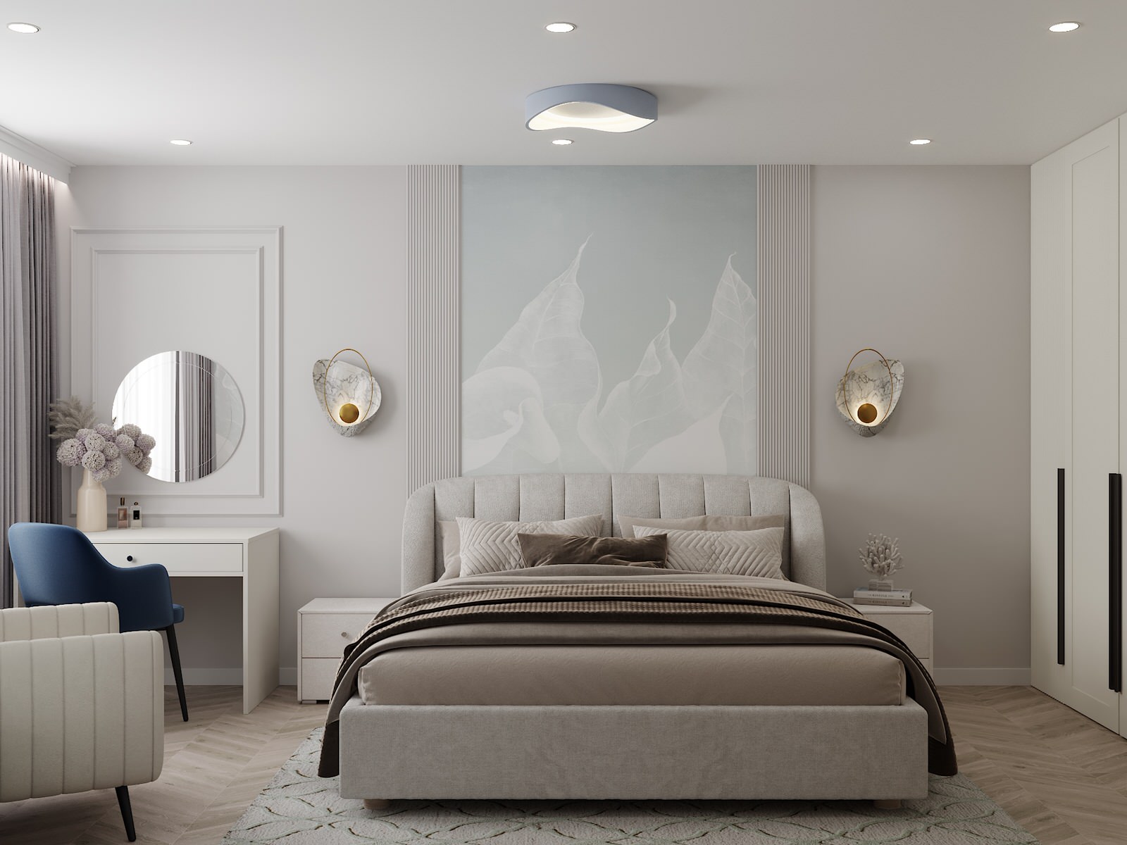 Обложка проекта: Спальня для пожилой женщины