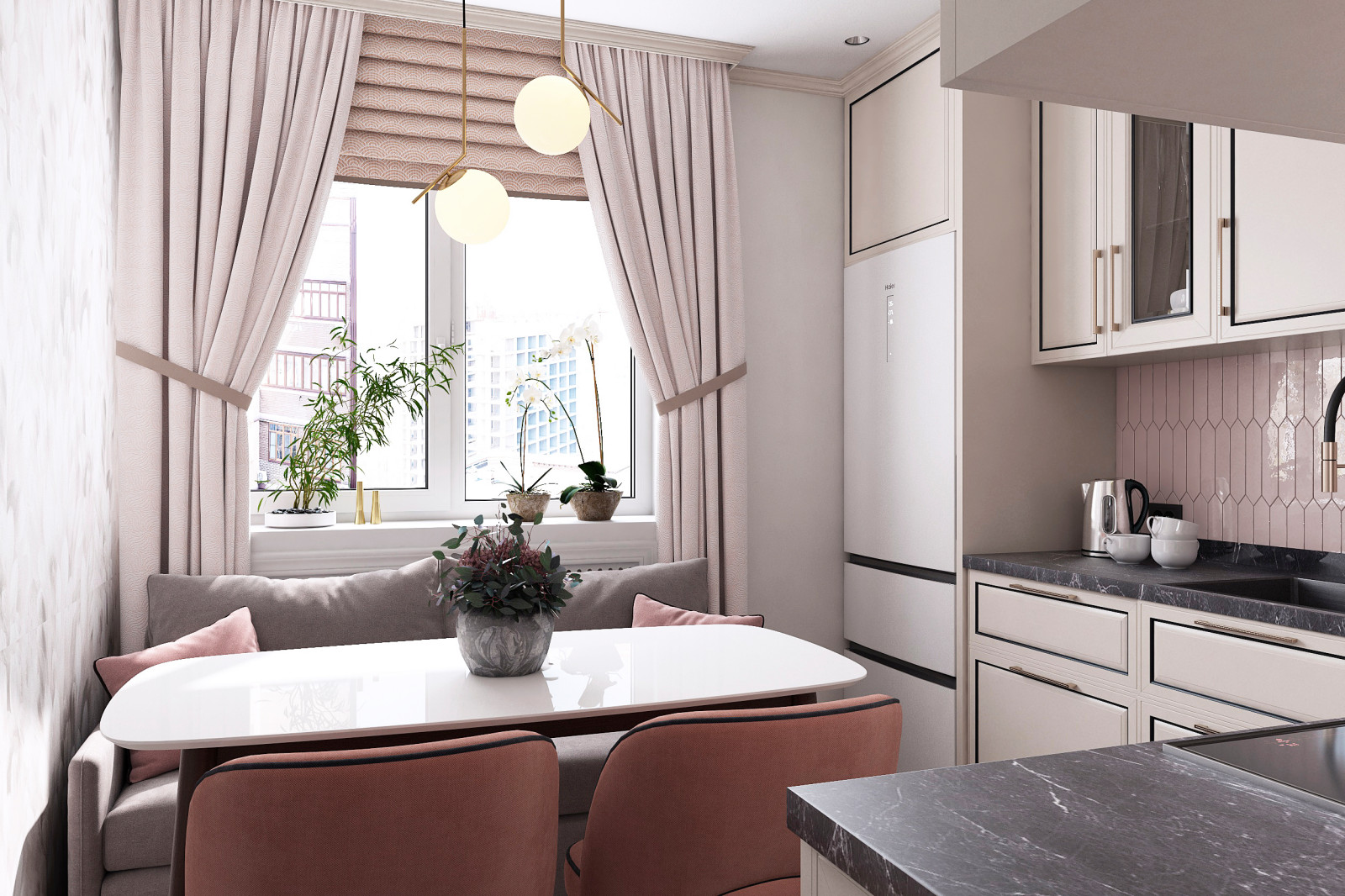 Неоклассика в ЖК Машков