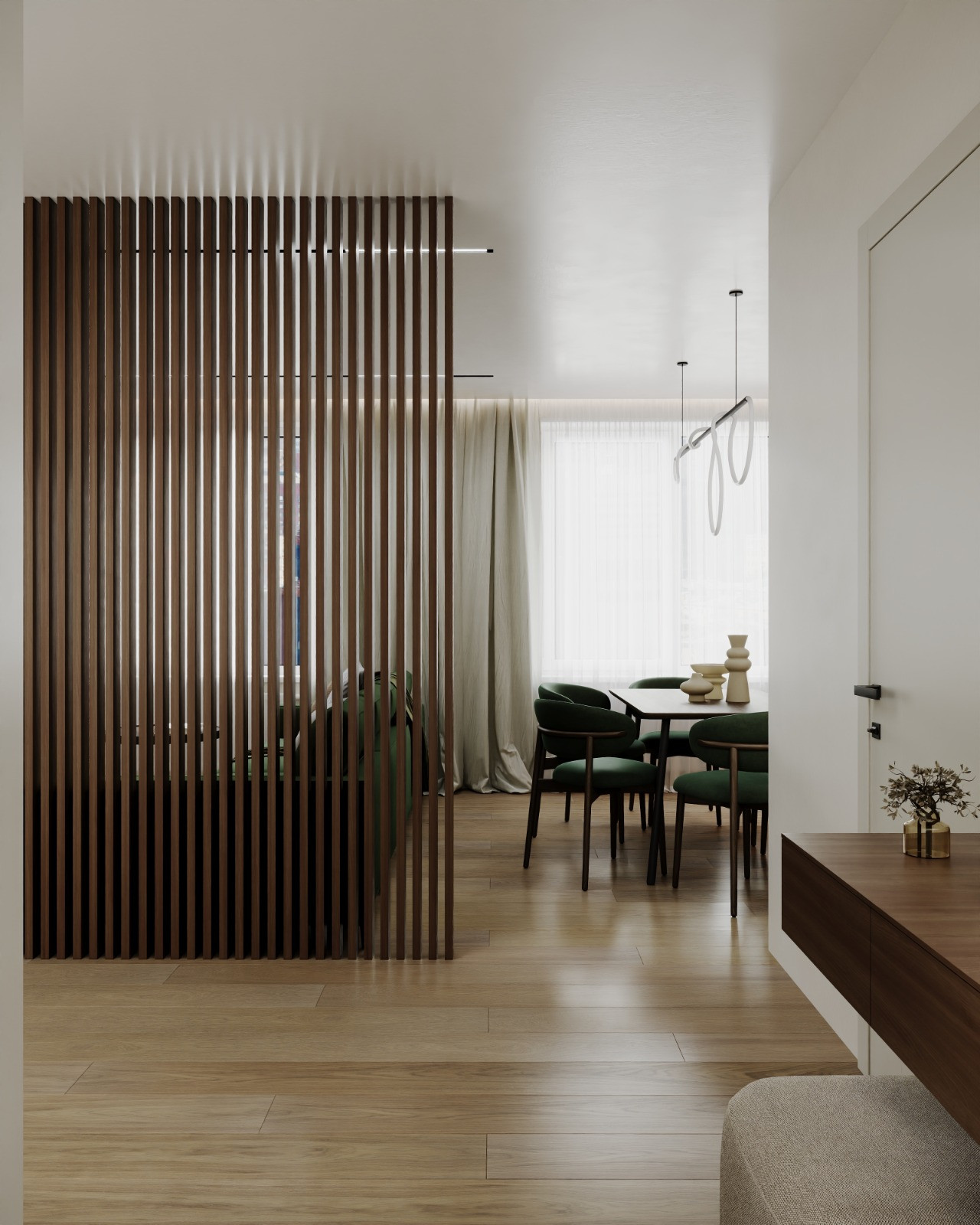 Кухня-гостиная в современном стиле