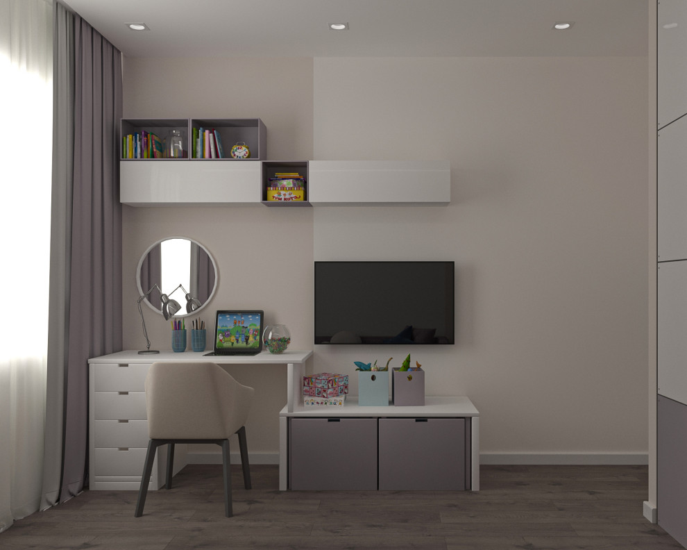 трехкомнатная квартира в современном стиле