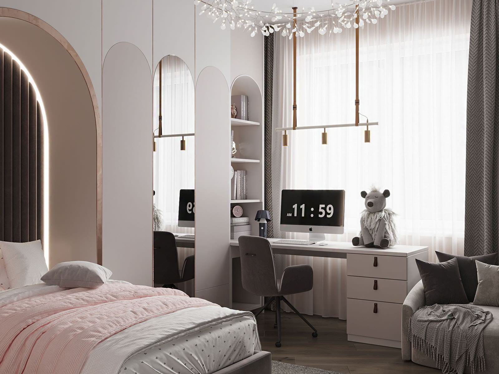 Дизайн-проект квартиры в ЖК Питер