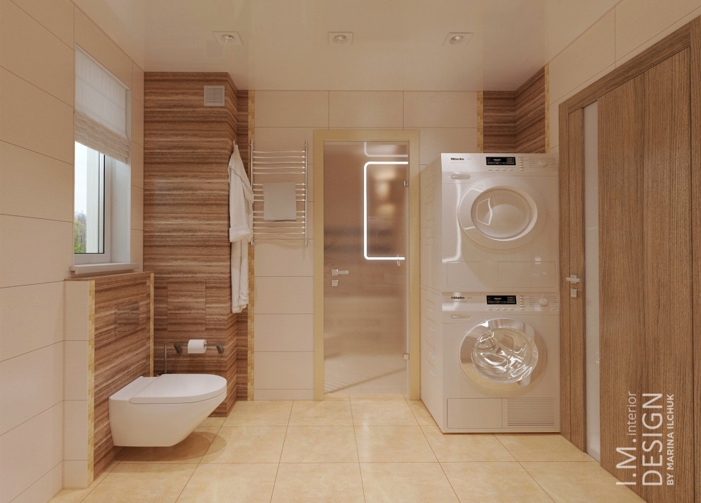 Дом 190 кв.м. "На Волне" Визуализация и реализация.