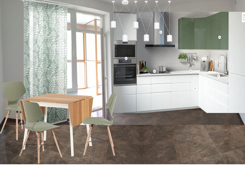 Квартира для сдачи в аренду. Дизайн-проект за неделю.