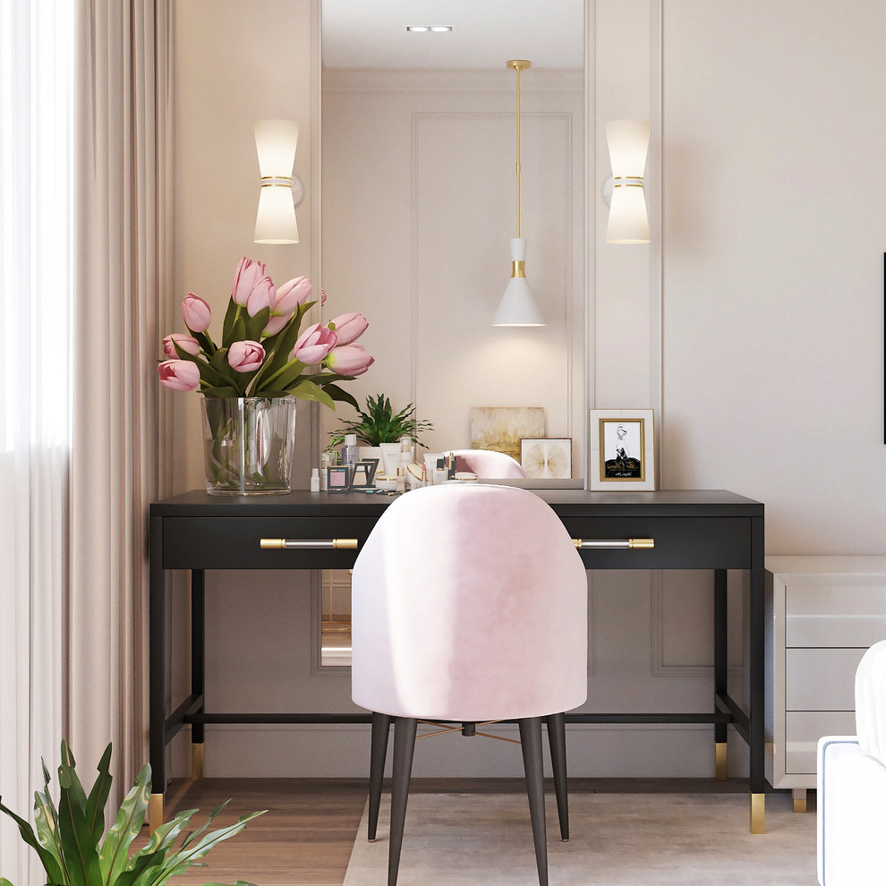 Розовая пудра