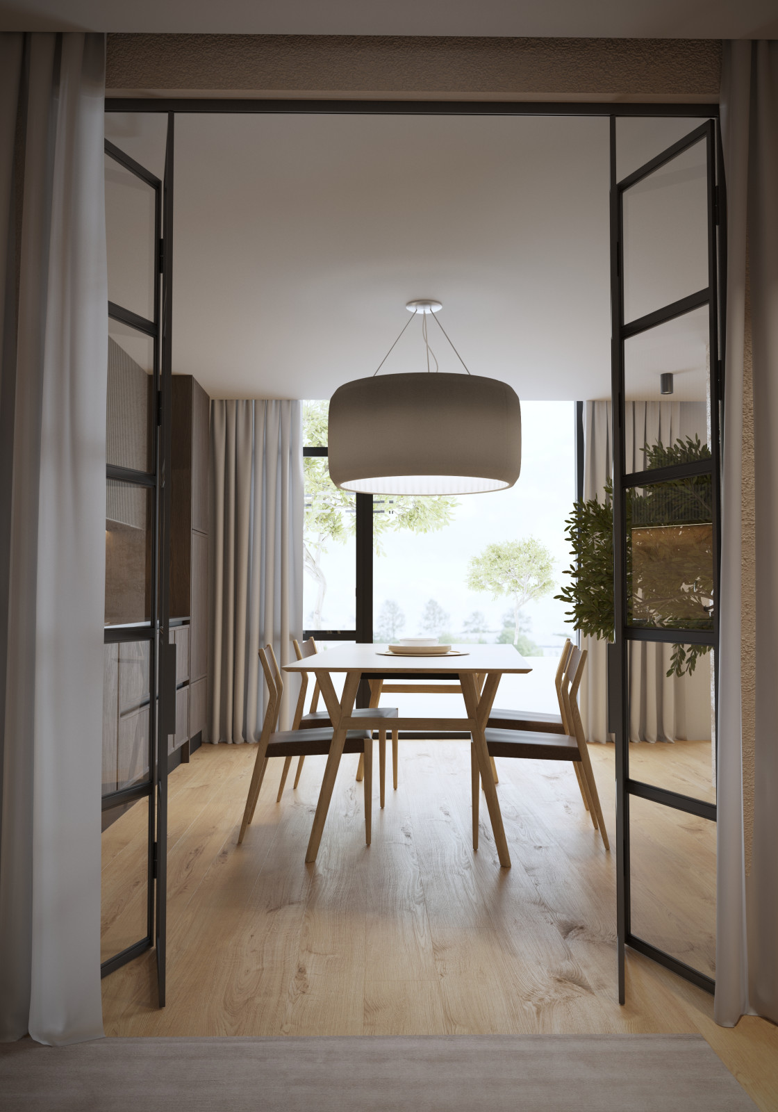 Гостевой дом в проекте загородного дома Mountain House