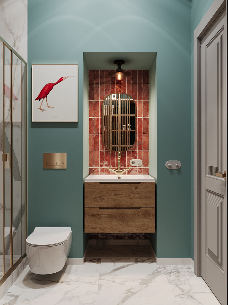 Проект в старом фонде в центре СПб. Ретро и винтаж.