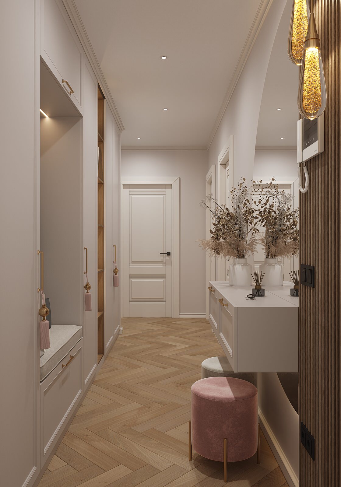 Романтичная квартира для молодой семьи