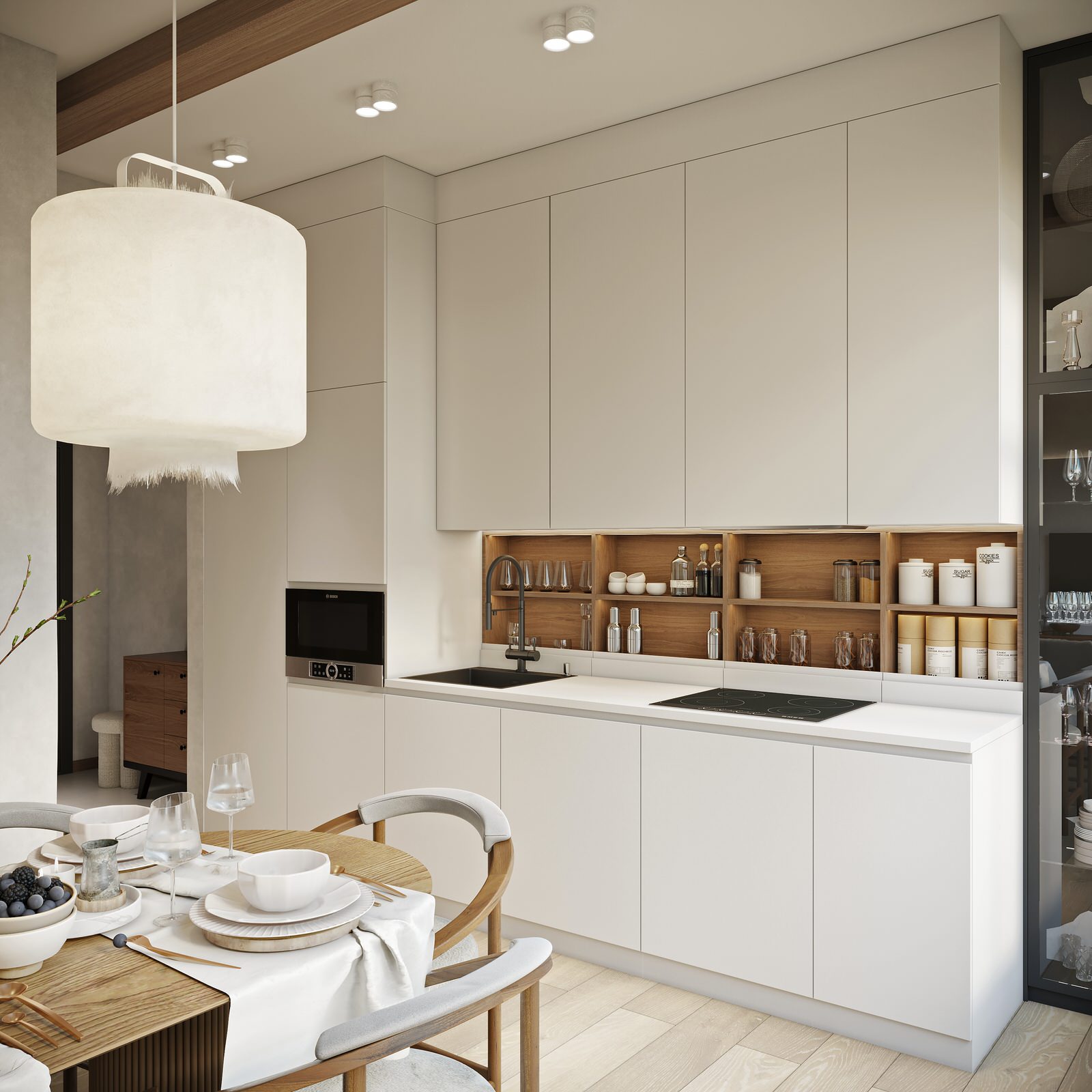 Дизайн-проект квартиры в центре 50.1 кв.м