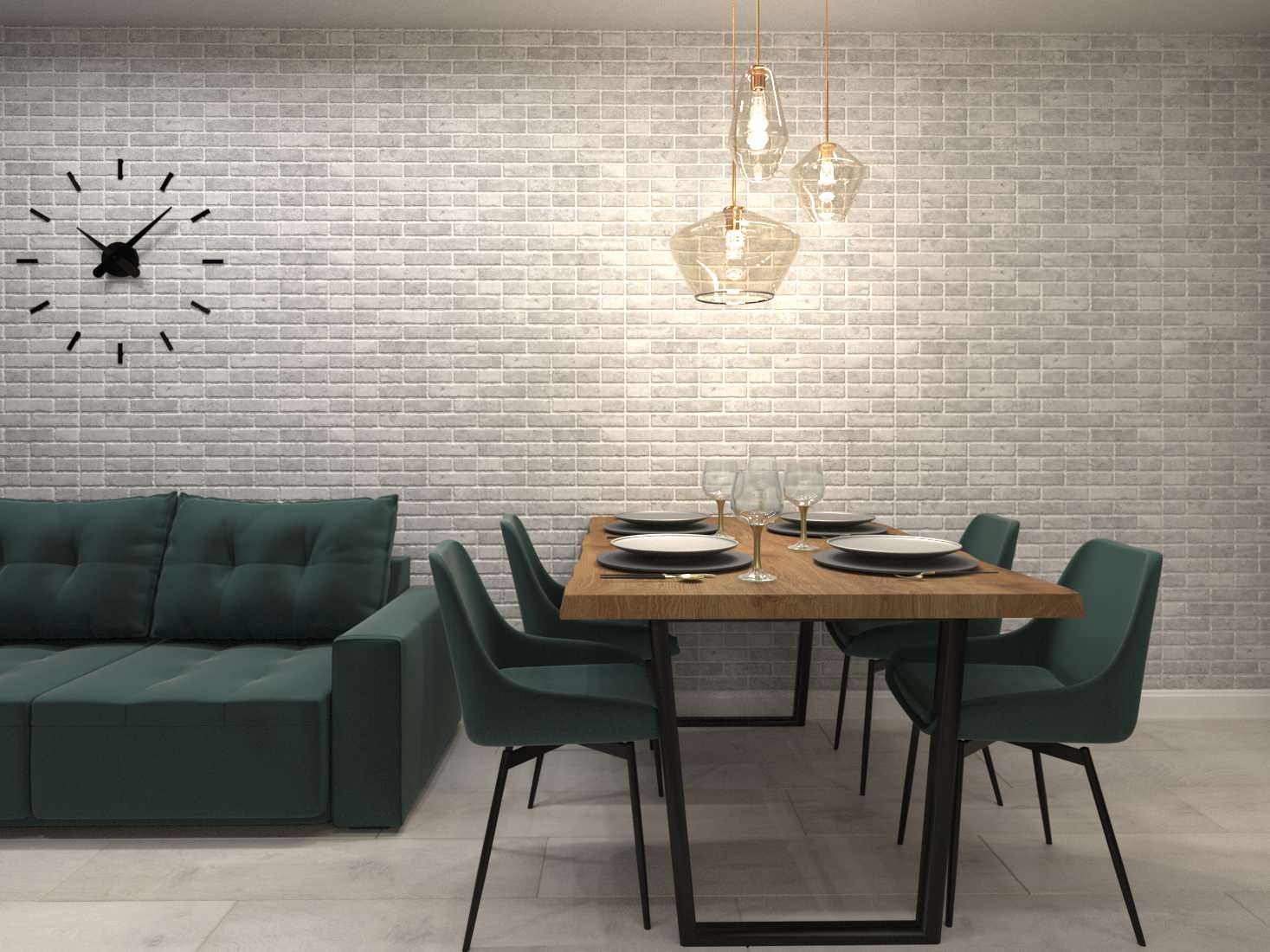 Обложка проекта: Кухня для молодой семьи ЖК Авиатор г.Саратов