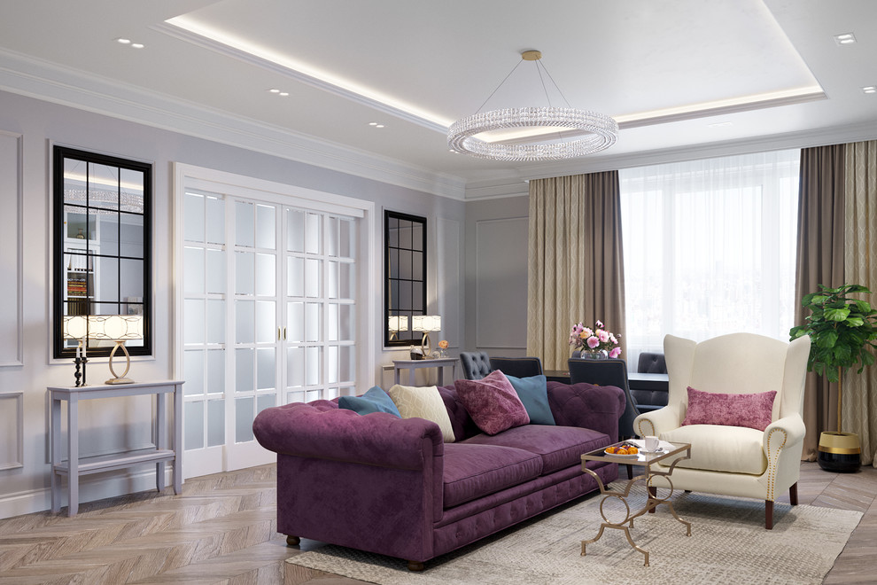 Визуализации для проекта квартиры г. Москва ш. Энтузиастов