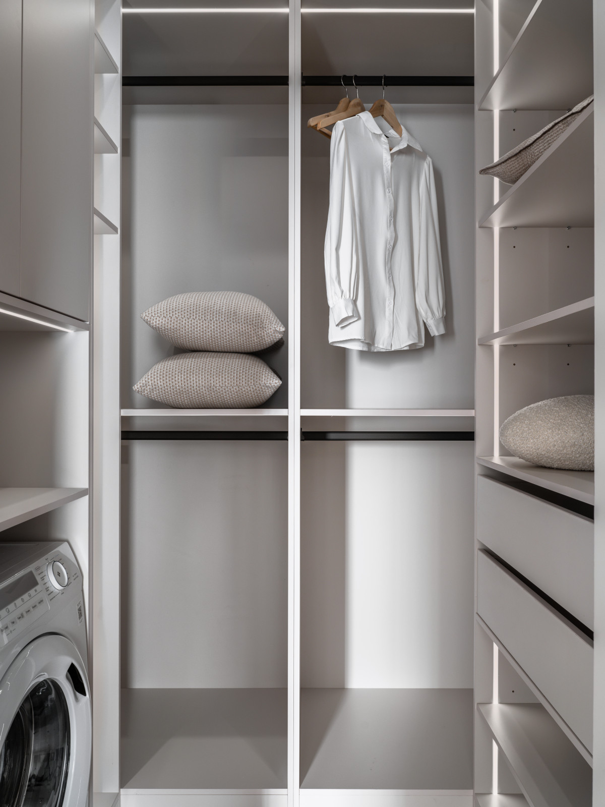 Дизайн интерьера квартиры в современном стиле в ЖК Метрополия