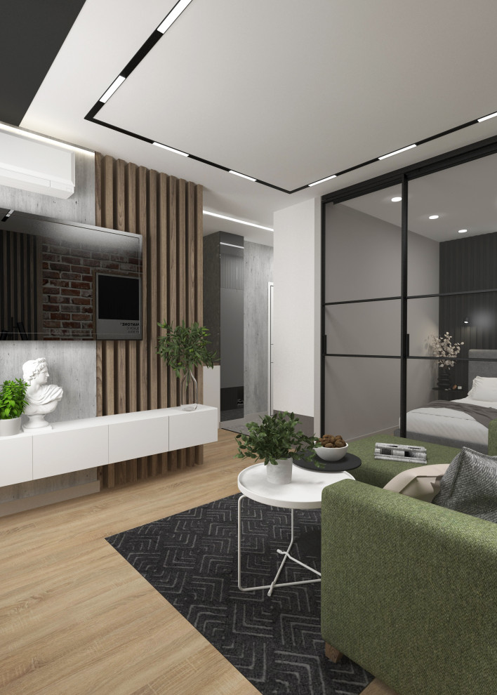 Проект однокомнатной квартиры ЖК Аврора