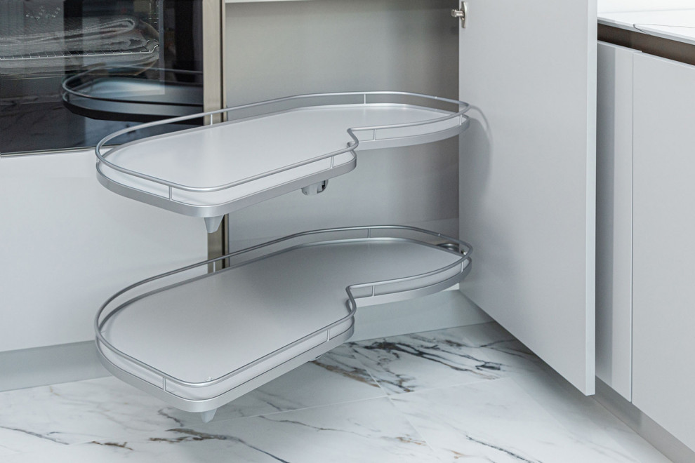 Белая кухня по последним трендам