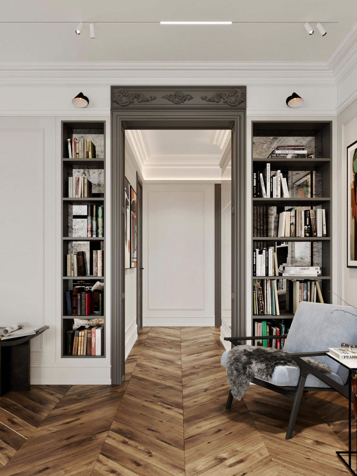 Квартира для сына дизайнера с хорошим вкусом. Вариант 2