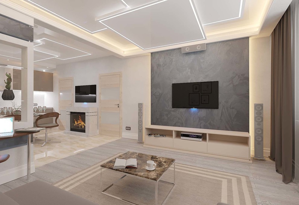 Обложка проекта: Квартира, Москва, Комсомольский пр-т