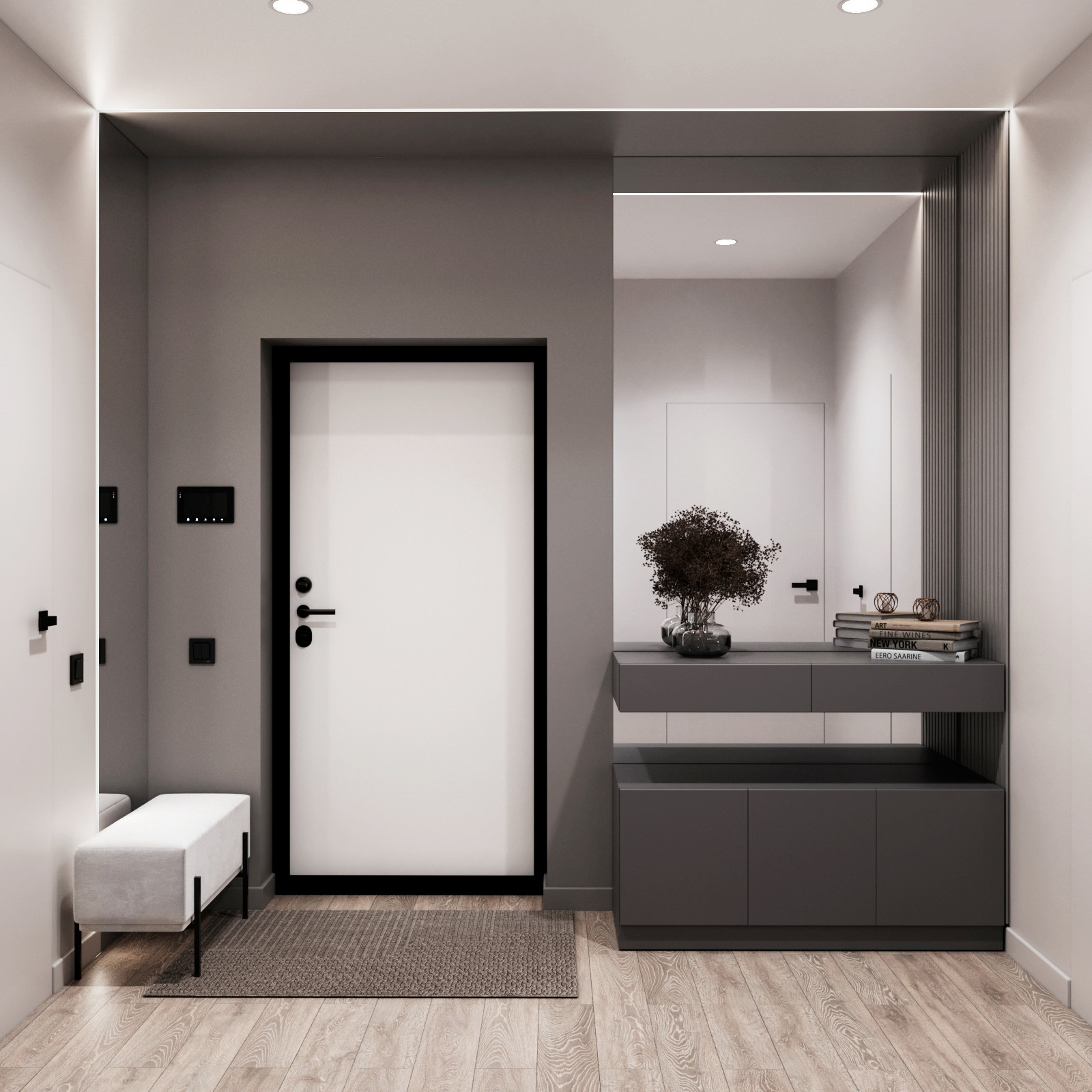 Дизайн-проект квартиры в Михайловском парке