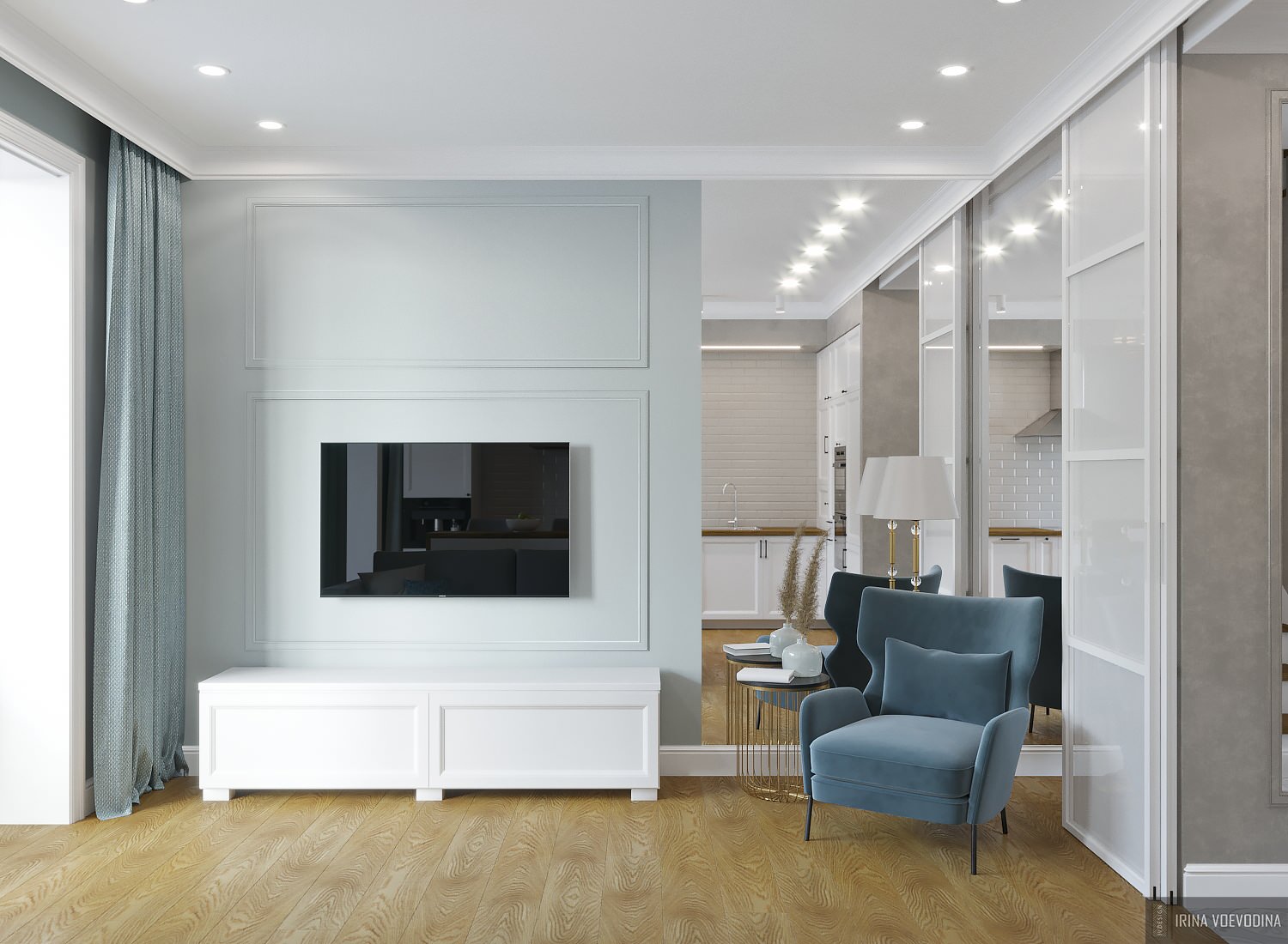 Блок секция у моря для семейной пары