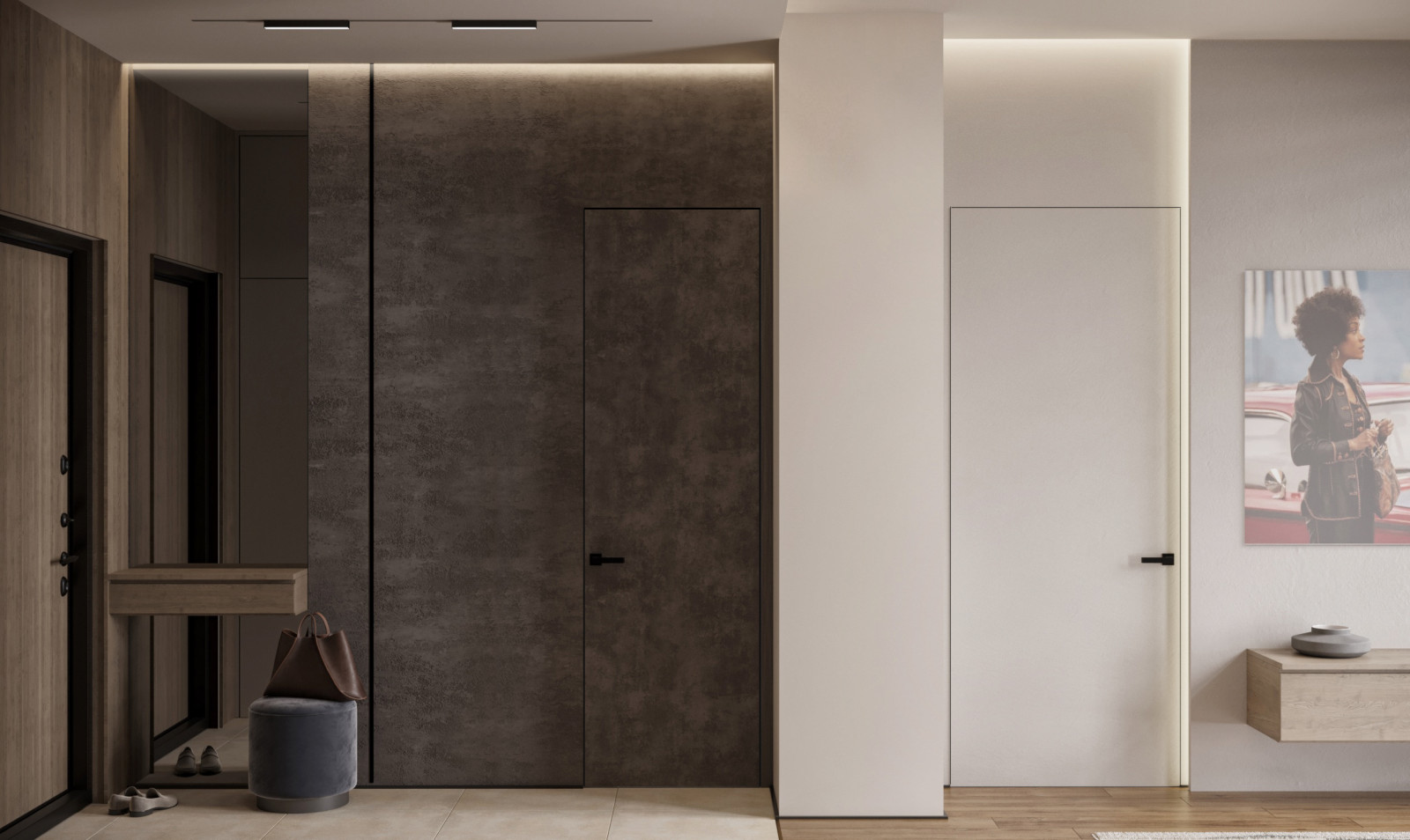 Проект двухкомнатной квартиры 72 м²