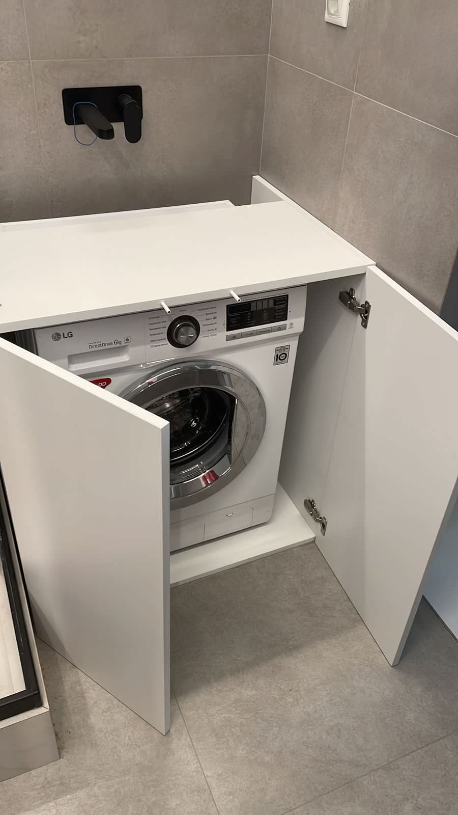 Тумба в с/у, эмаль, акриловый лак, двусторонняя покраска