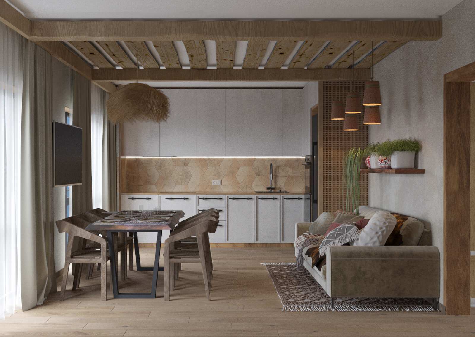 Дом в р.пос. Н. Майна