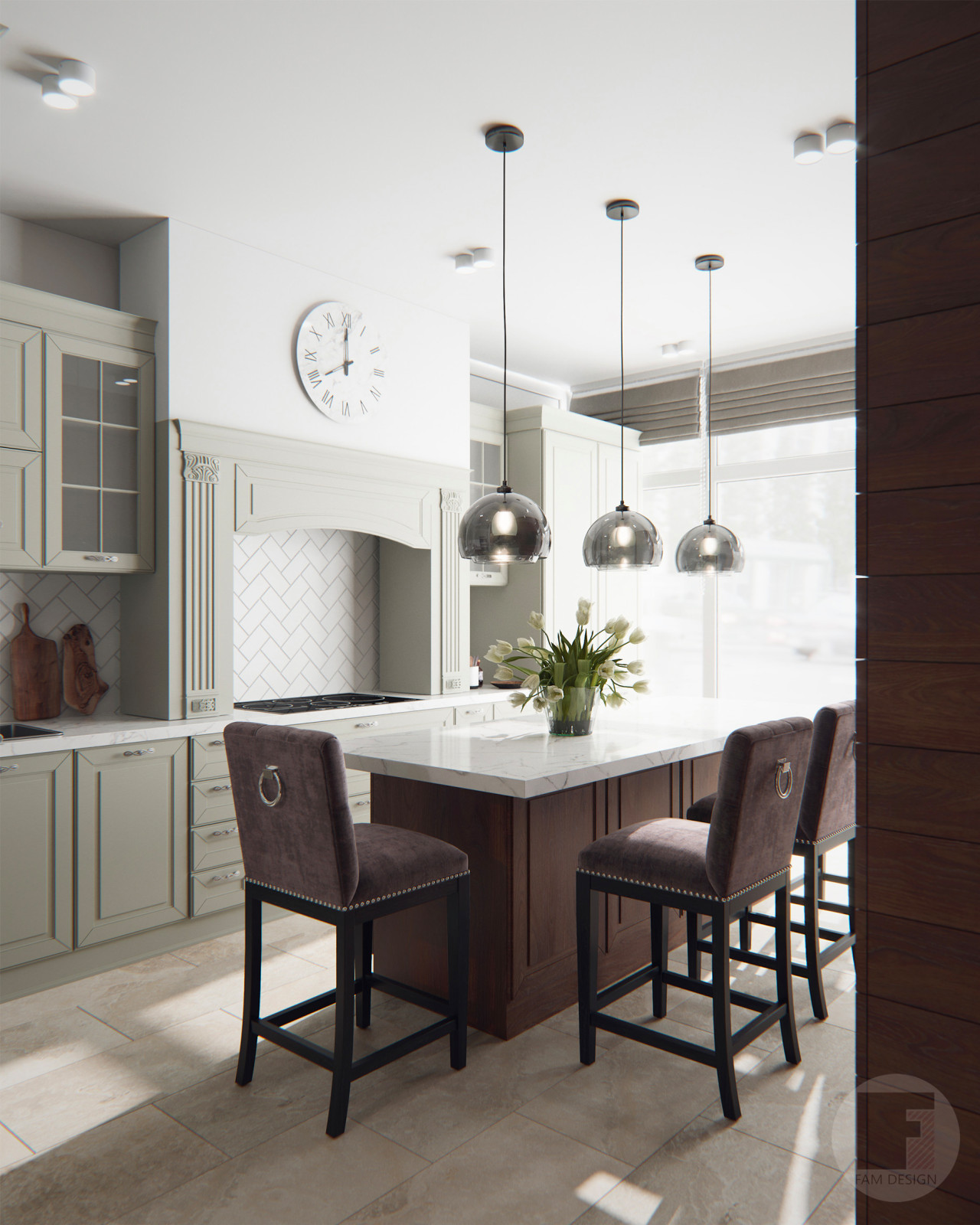 Современный загородный дом