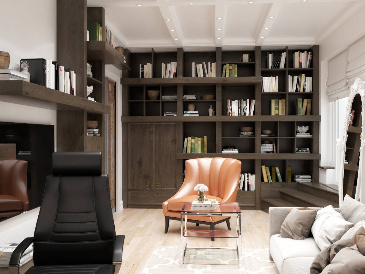 Проект небольшой квартиры в стиле Эклектика