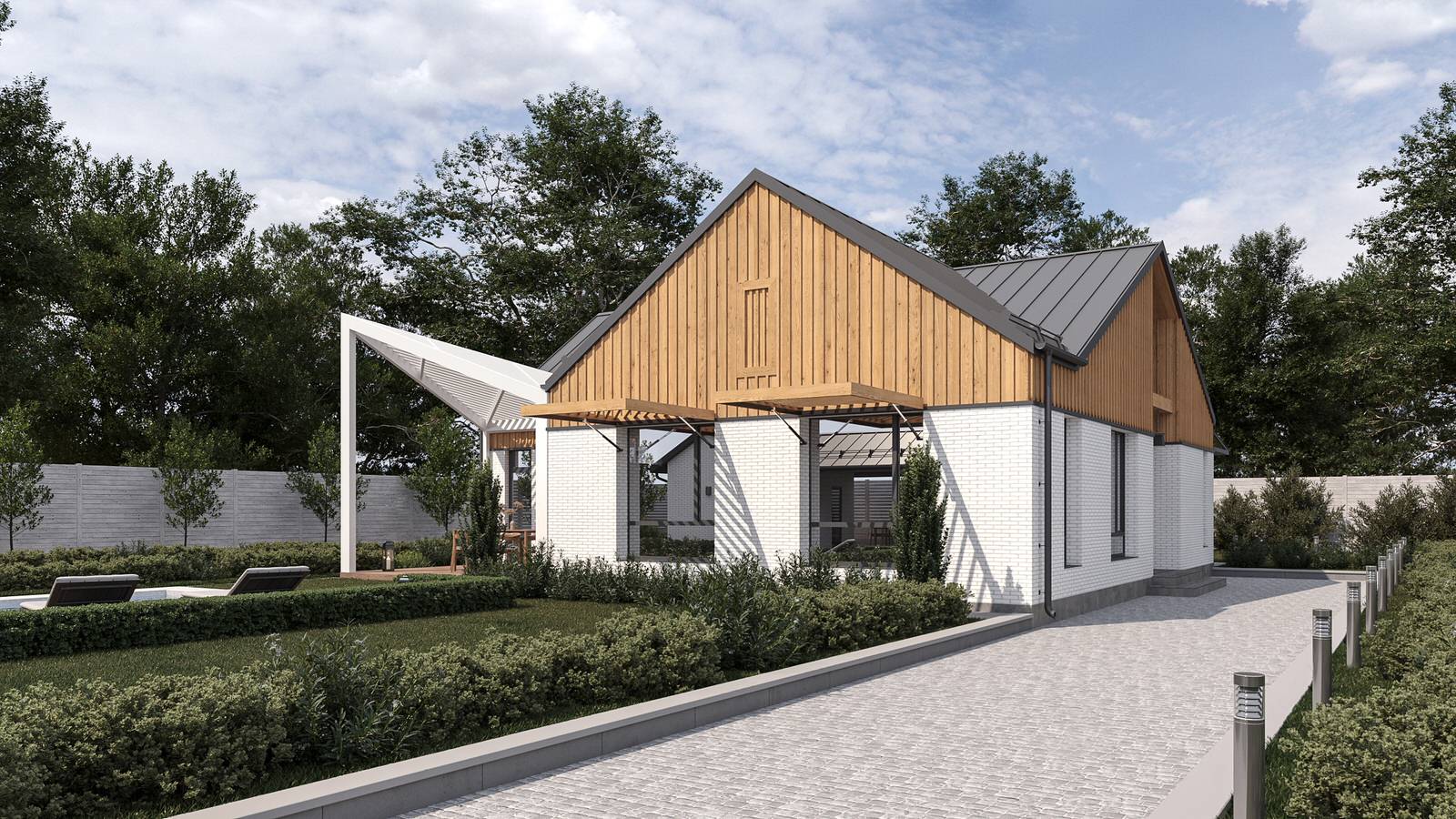 Дом в коттеджном посёлке Краснодара для 5 человек