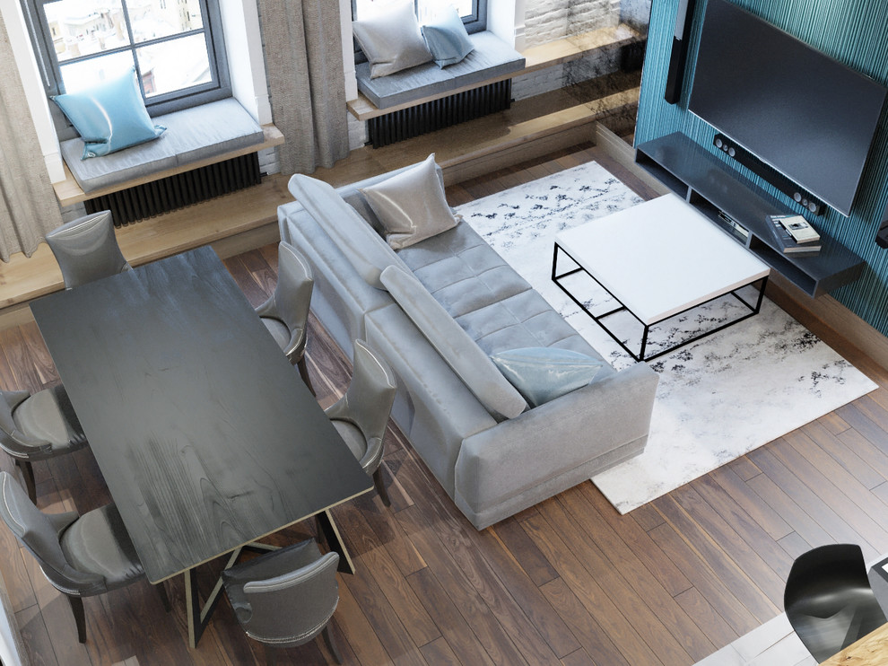 "VP-Apartment" Гостиная-столовая