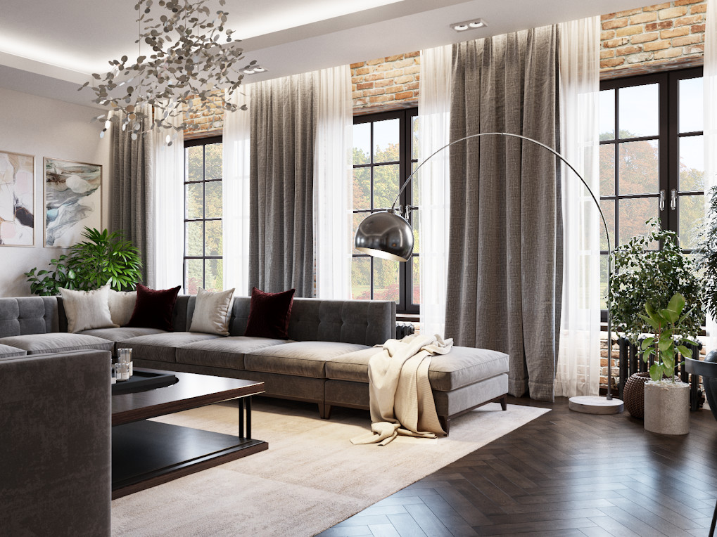 Частный загородный дом для семьи